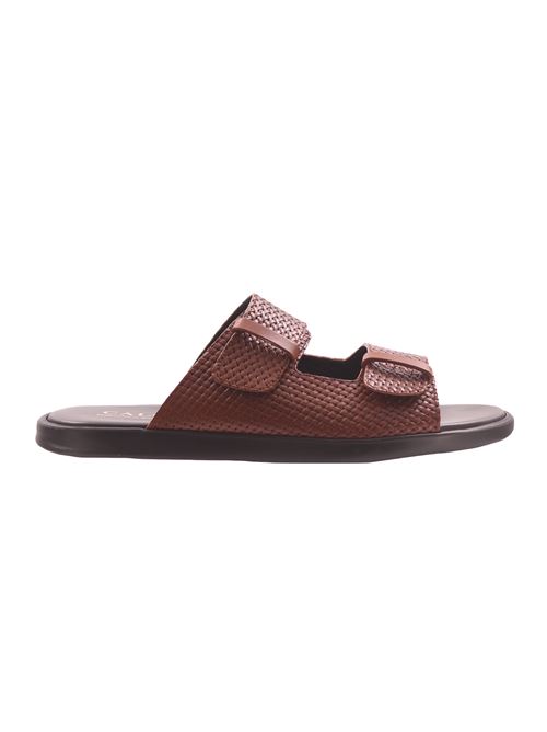 leather sandals CALCE | X1922LAYASHADE CUERO